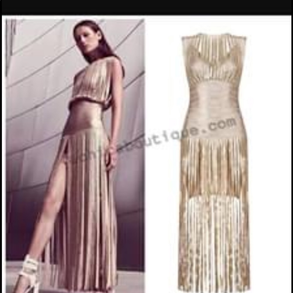 Bandage dress.